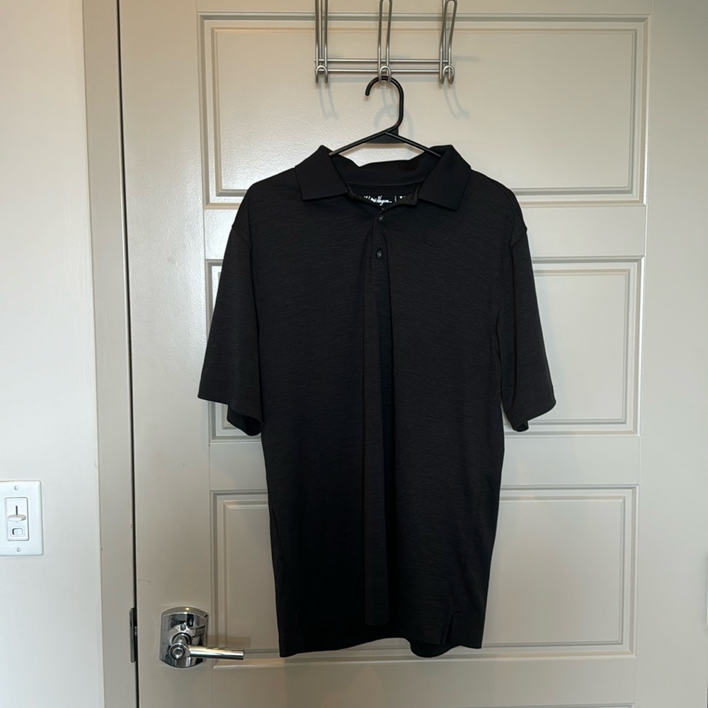 Walter Hagen 11 Majors Heather Dark Gray Golf Polo Medium Only Tried on Once